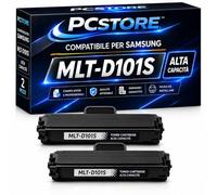 PcStore 2 Toner MLT-D101S Compatibili Samsung ML-2160 SCX-3400 Nero