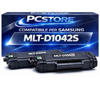 PcStore 2 Toner MLT-D1042S Compatibili per Samsung - Cartucce Nero Alta Resa per ML-1660 ML-1665 ML-1670 ML-1675 ML-1860 ML-1865 SCX-3200 SCX-3205