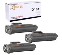 PcSTORE 3 Toner Compatibili MLT-D101S Cartuccia Laser per Samsung ML-2160 ML-2161 ML-2162 ML-2164W ML-2165 ML-2165W ML-2168 ML-2168W SCX-3400 SCX-3405 SCX-3405FW SCX-3405W SCX-3405F SF-760P -Alta Resa