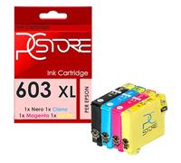 PcStore 603 XL Cartucce Compatibili per Epson 603XL per Workforce WF-2810 WF-2820 WF-2830 WF-2840 WF-2845 WF-2870 Expression Home XP-2100 XP-2150 XP-2155 XP-3100 XP-3150 XP-3155 XP-4150 (4 Pezzi)