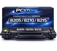 PcStore Cartuccia Toner Compatibile Nero per Xerox B205 B210 B215 B205MFP B215MFP B215DNI B205NI B210DNI | Alta Capacità 3000 Pagine | Sostituisce 106R04348