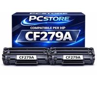 PcStore CF279A Toner Compatibile 79A Nero per HP LaserJet Pro M12a M12w MFP M26a M26nw - Cartucce Toner CF279A Alta Resa Qualità Premium (Confezione 2 Pezzi)