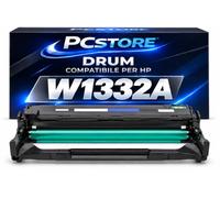 PcStore Drum Compatibile 332A W1332A per HP Laser 408dn e HP Laser MFP 432fdn | Tamburo Per Toner W1331A W1331X Imaging Nero 30.000 Pagine | 1 Pezzo