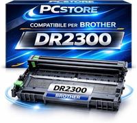 PcStore Drum Compatibile Brother DR2300 Unità Tamburo per HL-L2300D HL-L2340DW HL-L2360DN HL-L2365DW DCP-L2500D DCP-L2520DW DCP-L2540DN MFC-L2700DW MFC-L2720DW MFC-L2740DW per DR-2300 TN2320