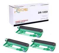 PcStore KIT 3 Drum Tamburo compatibile con DR 1050 DCP 1510 DCP 1512 MFC 1810 HL 1110 HL 1112 DCP 1610W DCP 1612W HL 1210W HL 1212W MFC 1910 MFC 1910W