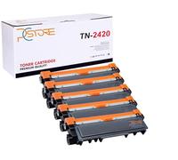 PcStore KIT 5 TN2420 Cartucce Toner Compatibili con Chip per Brother HL-L2310D L2350DW L2370DN L2375DW DCP-L2510D L2530DW MFC-L2710DN L2710DW L2730DW L2750DW - 3000 Pagine - Nero