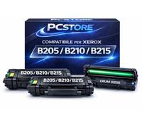 PcStore Kit Compatibile per Xerox B205 B210 B215 - 1 Drum + 2 Toner Laser Nero - B215DNI B205NI B210DNI B215V DNI B205V NI B210V DNI B215V_DNI Qualità Professionale - Installazione Facile