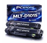 PcStore MLT-D101S Toner Compatibili Samsung ML-2160 ML-2165 ML-2162 ML-2168 SCX-3400 SCX-3405 SCX-3407 SF-760 Nero 1500 Pagine 2 Toner MLT- D101 nero