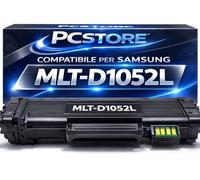 PcStore MLT-D1052L Toner Compatibile per Samsung Nero | SCX-4600 SCX-4623F SCX-4623FN SCX-4623FW ML-1910 ML-1915 ML-2525 ML-2580N SF-650 Alta Capacità