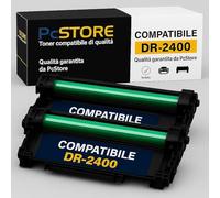 PcStore Tamburo DR2400 DR-2400 Compatibile TN-2420 per Brother HL-L2310D HL-L2350DW HL-L2370DN HL-L2375DW DCP-L2510D DCP-L2530DW DCP-L2550DN MFC-L2710DN MFC-L2710DW MFC-L2730DW MFC-L2750DW (2 Pezzi)
