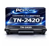 PcStore TN-2420 Toner Compatibile per Brother HL-L2310D HL-L2350DW HL-L2370DN DCP-L2510D DCP-L2530DW MFC-L2710DN MFC-L2730DW - Nero Alta Capacità 3000 Pagine