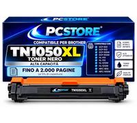 PcStore TN1050XL, 1 Toner Compatibili per Brother TN-1050, Nero