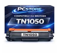 PcStore Toner Compatibile per Brother TN1050 TN-1050 Nero 1.000 Pagine per HL-1210W HL-1212W DCP-1610W DCP-1612W HL-1110 HL-1112 DCP-1510 DCP-1512 MFC-1910 MFC-1911 MFC-1810