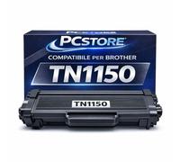PcStore Toner Compatibile per Brother TN1150, Nero, 1000 Pagine,