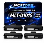 PcStore Toner Compatibile Samsung MLT-D101S NEW CHIP 101S Nero 1500 Pagine per Samsung ML2160 ML2162 ML2165 ML2165W SCX3400 SCX3400F SCX3405 SCX3405F SCX3405FW SF760P SF765P (4)