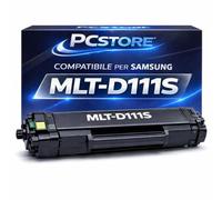 PcStore Toner Compatibile Samsung MLT-D111S MLT-D111L Nero 2000 Pagine per Xpress M2020 M2020W M2022 M2026 M2026W M2070 M2070W M2070F M2070FW M2071 M2078 - Alta Capacità - 2000 Pagine
