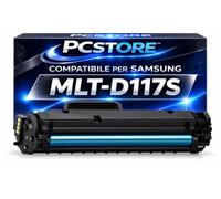 PcStore Toner Compatibile Samsung MLT-D117S Nero | Alta Resa fino a 2.500 Pagine | Compatibile con Samsung SCX-4655F SCX-4655FN D117 MLT-D117