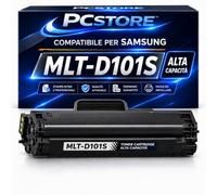 PcStore Toner MLT-D101S Compatibili Samsung ML-2160 SCX-3400 Nero (KIT 1 PEZZO)