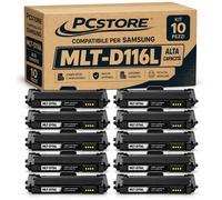 PcStore Toner MLT-D116L D116L Compatibili per Samsung Xpress M2625 M2675 M2825