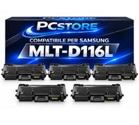 PcStore Toner MLT-D116L D116L Compatibili per Samsung Xpress M2625 M2675 M2825