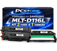 PcStore Toner MLT-D116L D116L Compatibili per Samsung Xpress M2625 M2675 M2825