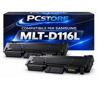 PcStore Toner MLT-D116L D116L Compatibili per Samsung Xpress M2625 M2675 M2825