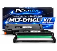PcStore Toner MLT-D116L D116L Compatibili per Samsung Xpress M2625 M2675 M2825