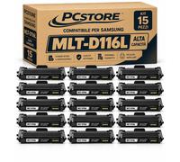 PcStore Toner MLT-D116L D116L Compatibili per Samsung Xpress M2625 M2675 M2825