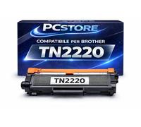PcStore Toner TN-2220 Compatibile con Brother | Nero Alta Capacità | per HL-2240 2250DN 2270DW DCP-7060 7065DN MFC-7360N 7860DW Fax 2840