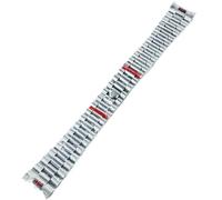 PctkeLsend Cinturino for orologio in acciaio inossidabile massiccio 904L larghezza 20 mm Bracciale Oyster lucido spazzolato Fibbia pieghevole Chiusura a scorrimento(President)