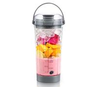 PCTTOIL Frullatore portatile compatibile con Ninja Blast BC151 Series | Tazza da 530 ml con coperchio a prova di perdite per Ninja Blast BC151EUBK/BC151EUNV/BC151EUPR/BC151UKEUGV (grigio)