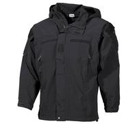 PCU Combat Outdoor Soft Shell Giacca Nera Schwarz Livello 5 Gr. L Large