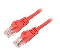 PCU5-10CC-2000-R Cavo patch U/UTP 5e Line CCA PVC rosso 20 m 26AWG fili: 8 1 ...