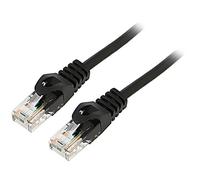 PCU5-20CC-0100-BK Patch cord U/UTP 5e Line CCA PVC nero 1 m 26AWG fili: 8 LAN
