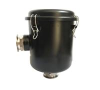 PCV System Oil Separator Filtro antipolvere a innesto rapido KF16 KF25 KF40 KF50, pompa per vuoto, separatore di nebbia d'olio(KF50-Ccotton filter)