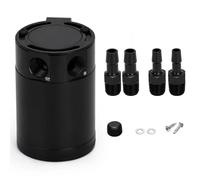 PCV System Oil Separator Serbatoio universale per olio a 2 porte in alluminio, serbatoio di raccolta dell'olio, bollitore traspirante a due fori TK91 filtro separatore d'olio(TYPE1)