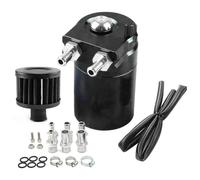 PCV System Oil Separator Tanica di raccolta dell'olio, tanica di raccolta in alluminio da 300 ml, separatore dell'olio e dell'aria con filtro dell'aria e altri accessori filtro separatore d'olio
