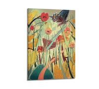 PCVBLGFD Poster decorativo su tela a tema anime Nura Rise of the Yokai Clan, decorazione moderna da parete e da parete per camera da letto, 50 x 75 cm