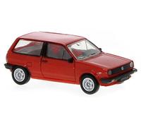 Pcx87 PCX870332 Volkswagen Polo II Fox, rosso 1985 HO 1:87