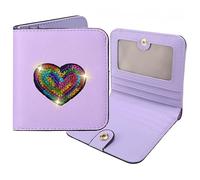 PCXFCASE Personalizzato Ragazze Portafoglio RFID Blocco Compatto Bi-fold Borsa Ragazze Regalo di Compleanno, rosa, 3.9, Casual