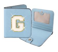 PCXFCASE Personalizzato Ragazze Portafoglio RFID Blocco Compatto Bi-fold Borsa Ragazze Regalo di Compleanno, rosa, 3.9, Casual