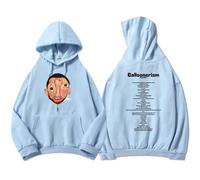 PCYFBEKL Balloonerism Nuovo Nuovo Album Felpe con Cappuccio Macc Miller Stampa Felpe Sudaderas Hombre con Cappuccio Uomo Donna Comode Pullover