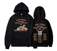 PCYFBEKL Felpa con Cappuccio da Concerto Niall Horan The Show Live on Tour, Unisex, alla Moda, con Stampa, Casual, da Uomo, con Cappuccio, Abbigliamento da Uomo-XL