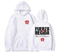 PCYFBEKL Felpa con Cappuccio Fuerza Regida Pero No Te Enamores Tour Fuerza Regida Album Fan Gift Felpe a Maniche Lunghe Unisex