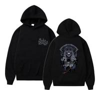 PCYFBEKL Felpa con Cappuccio Solo Leveling Manga Sung Jin Woo da Uomo e da Donna, Taglie Forti, Marca Y2K, Abbigliamento Vintage Casual Unisex, Maniche lunghe-3XL