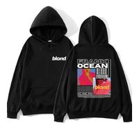 PCYFBEKL Felpa Frank Ocean Merch, Album Blonde, Felpa con Cappuccio, Uomo, Hip-Hop, Autunno-Inverno, Felpa, Hoodi