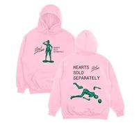PCYFBEKL Mariah The Scientist Hearts Venduto separatamente Felpe con Cappuccio Uomo Donna Harajuku Felpe Hip-Hop Estetica Streetwear Y2K Maglioni