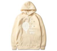 PCYFBEKL Modest Mouse Good News Before The Ship Sank Album Combinato Copertine Autunno retrò Unisex Casual all'aperto Pullover con Cappuccio-L