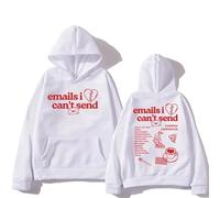 PCYFBEKL Sabrina-Carpenter Email Che Non Posso Inviare Felpe con Cappuccio Casual Stampa Grafica Felpe con Cappuccio Moletom Unisex Donna Uomo Maglioni Top