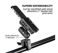 (PD-01(Per IPAD))FANAUE Supporto per manubrio con morsetto, supporto per telefono cellulare, staffa